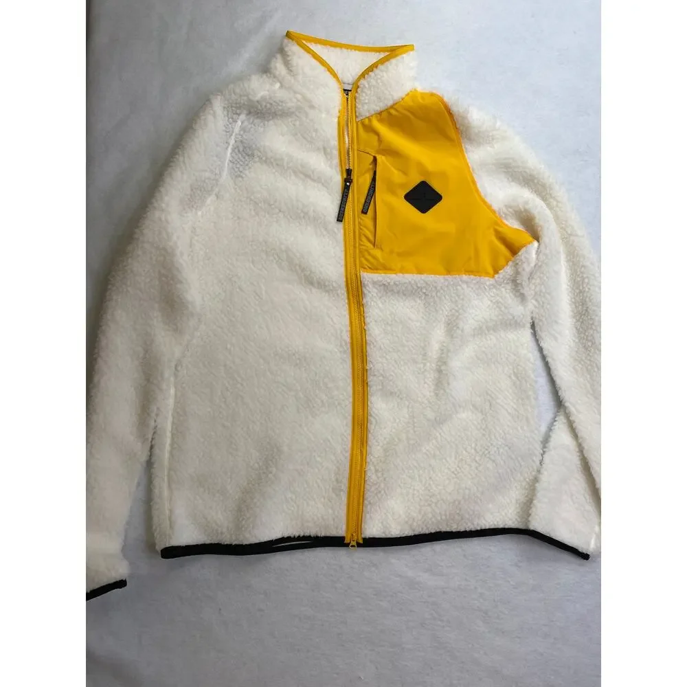 Copied - NWT J.Lindeberg Zeke Mid Layer Jacket Cloud White, L, Full Zip